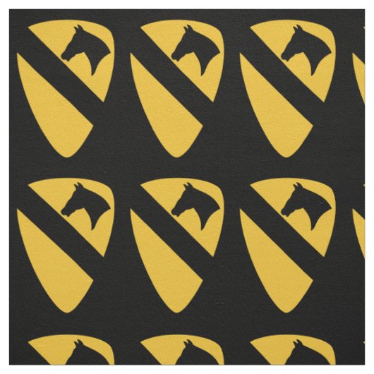 Tissu 1ère division de cavalerie Patch Patriotic (Échantillon)