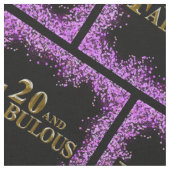 Tissu 20e Anniversaire (Fermer)