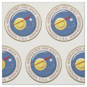 Tissu [220] Emblème de la NASA [3D] (Échantillon)