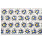 Tissu [220] Emblème de la NASA [3D] (Fat Quarter)