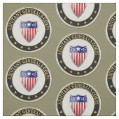 Tissu [220] Insignes de branche des corps du Général (Échantillon)