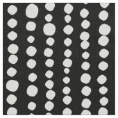 Tissu 230216 - Blanc sur noir (Détail)