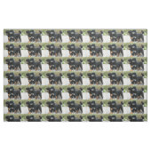 Tissu 2 caniches pleins (Fat Quarter)
