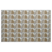 Tissu 2 Fat Cats #1 (Fat Quarter)