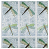 Tissu 2 libellules #1 (Fermer)