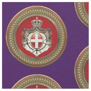 Tissu [300] Ordre de Malte - Armoiries de SMOM