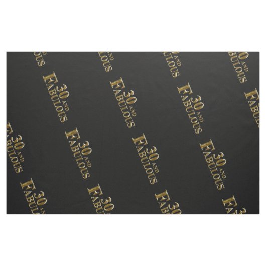 Tissu 30 ans et fabuleux (Fat Quarter)