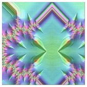 Tissu 3D BRIGHT ! ~ Vert violet rose Aqua ~ mignon (Détail)