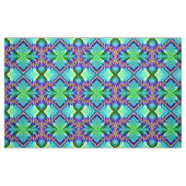 Tissu 3D BRIGHT ! ~ Vert violet rose Aqua ~ mignon (Fat Quarter)