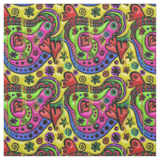 Tissu 3D colorfull patterns