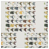 Tissu 49 poules de poulet (Échantillon)