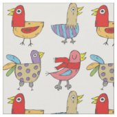 Tissu 4 Oiseaux amusants Thunder_Cove (Fermer)