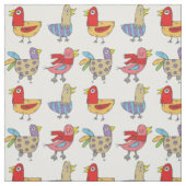 Tissu 4 Oiseaux amusants Thunder_Cove (Échantillon)