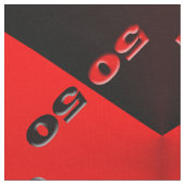 Tissu 50/50 Rouge/Noir (Fermer)