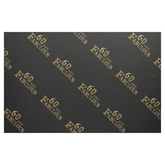 Tissu 60 ans et fabuleux  (Fat Quarter)