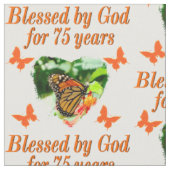 TISSU 75E ANNIVERSAIRE BUTTERFLY DESIGN (Fermer)