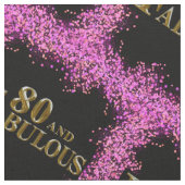 Tissu 80 ans et Fabuleux  (Fermer)