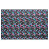 Tissu 80s Memphis style Black print Geo (Fat Quarter)