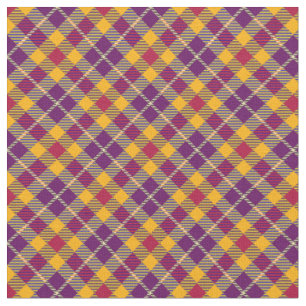 Tissu 90s Inspirée Plaid Plaid Grunge Jaune Motif