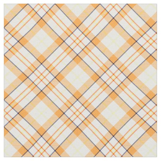 Tissu 90s Plaid Nice Light Fall Motif Orange Grunge (Fermer)
