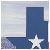 Tissu 9" de drapeau de forme du Texas de (Fermer)