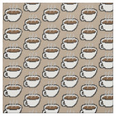 tissu à 8 bits de café (Échantillon)