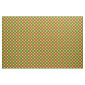 Tissu à billes rouges de Noël (Yard)