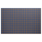Tissu à carreaux bleu et or (Fat Quarter)