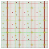 Tissu à carreaux de l'ère atomique chic (Fermer)