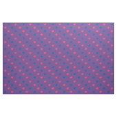 Tissu à coeurs de fierté bisexuelle (Fat Quarter)
