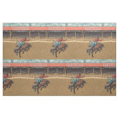 Tissu à cru d'équitation de Bronc de cowboy de (Fat Quarter)