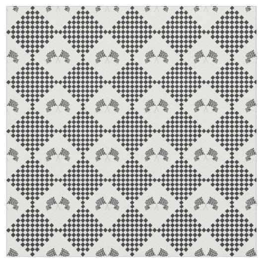 Tissu à damiers Indicateurs Fabric (Fermer)
