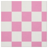 Tissu À damiers rose (Échantillon)