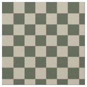 Tissu à damiers vert (Fermer)