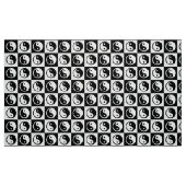Tissu à damiers Ying-yang (Fat Quarter)