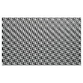 Tissu à damiers Ying-yang (Yard)