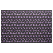 Tissu à empreinte de patte violet vibrant au yard (Yard)