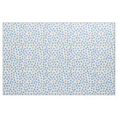 Tissu à empreintes de pattes bleues et blanches (Yard)