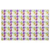 Tissu à fleurs 3 couleurs (Fat Quarter)