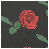 Tissu à fleurs de rose rouge (Fermer)