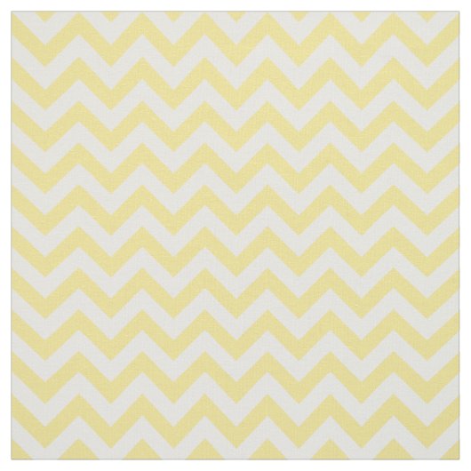 Tissu à la mode blanc jaune de motif de Chevron (Échantillon)