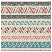 tissu à motif aztèque (Fermer)