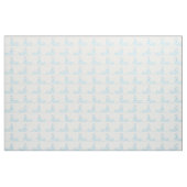 Tissu à motif baleine blanc (Fat Quarter)