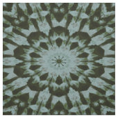 Tissu à motif bleu et vert (Échantillon)