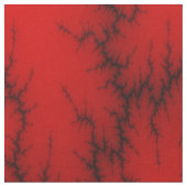 Tissu à motif de foudre rouge (Fermer)