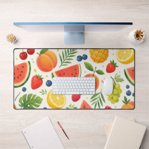 Tissu à motif de fruits d'été Pastèque tropicale