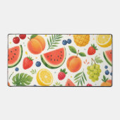 Tissu à motif de fruits d'été | Pastèque tropicale (Recto)