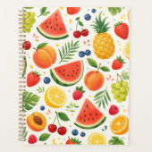 Tissu à motif de fruits d'été | Pastèque tropicale (Devant)