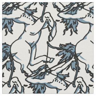 Tissu à motif de la Vierge du zodiaque Sagittaire