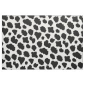 Tissu à motif d'impression de cache de vache (Fat Quarter)